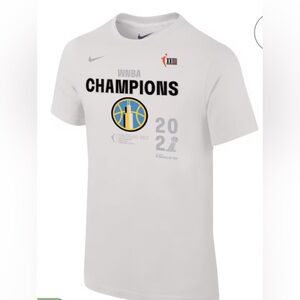Nike Men's Chicago Sky White 2021 WNBA Finals Champions T-Shirt